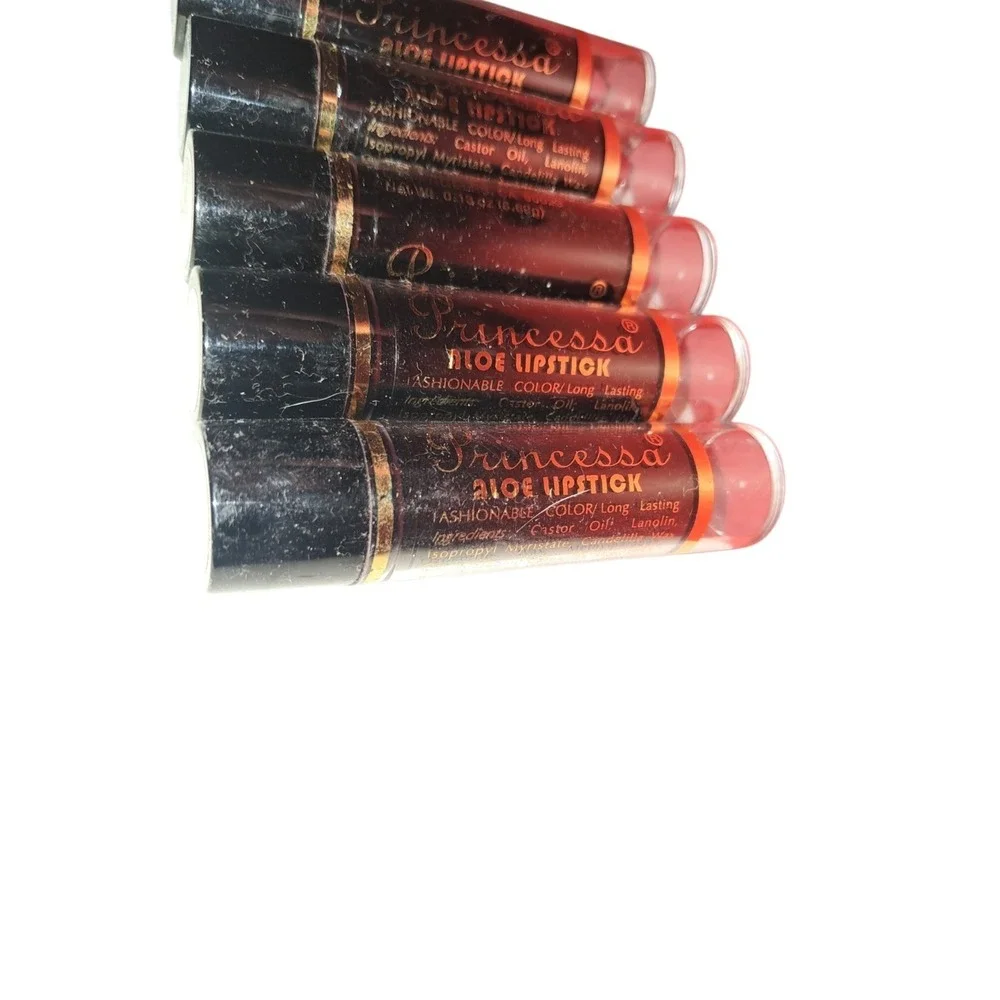 Princessa Aloe Lipstick  Lot Of 5  NEW/Not SEALED ( 1, 2, 6,‎ 10, 12)